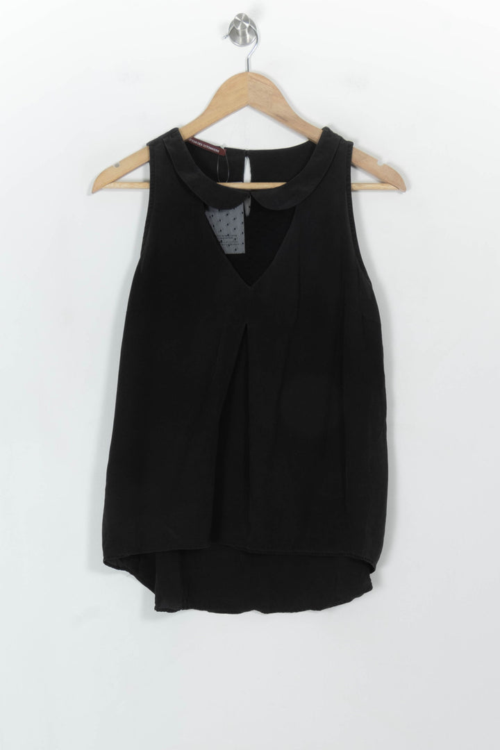 Blouse Noire - Taille M/38 de la marque Comptoir des Cotonniers | PARAD118159 - Vendu par Paradigme - Image 2