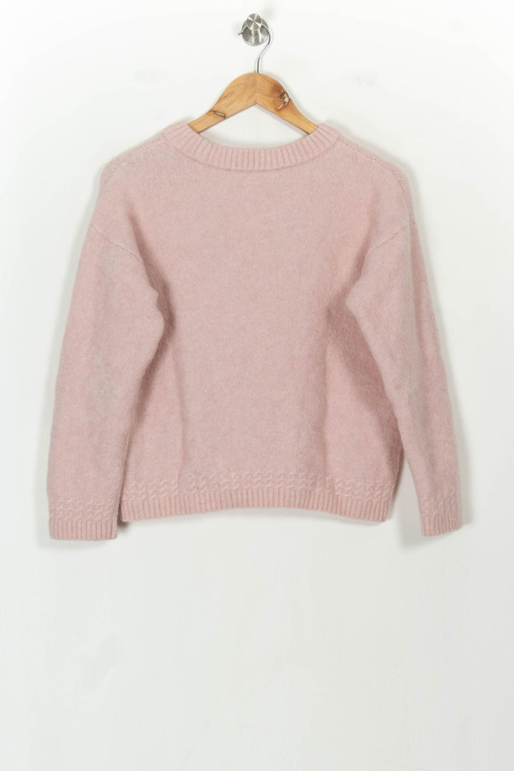 Pull Rose - Taille S/36 de la marque Sézane | PARAD118163 - Vendu par Paradigme - Image 5