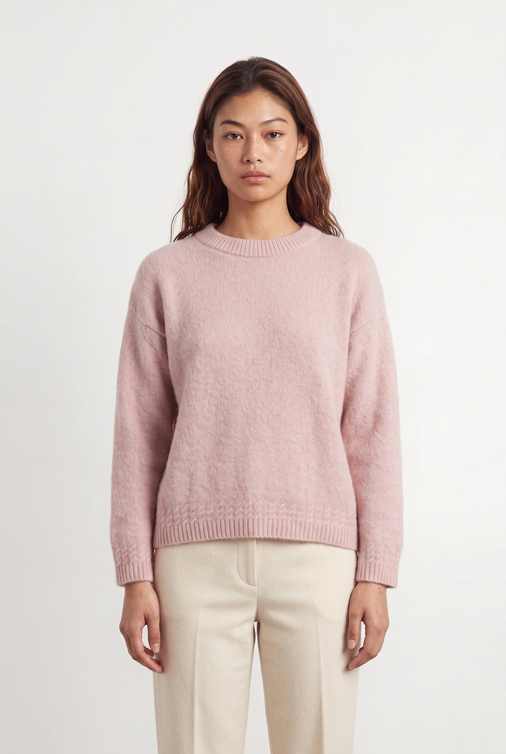Pull Rose - Taille S/36 de la marque Sézane | PARAD118163 - Vendu par Paradigme - Image 1