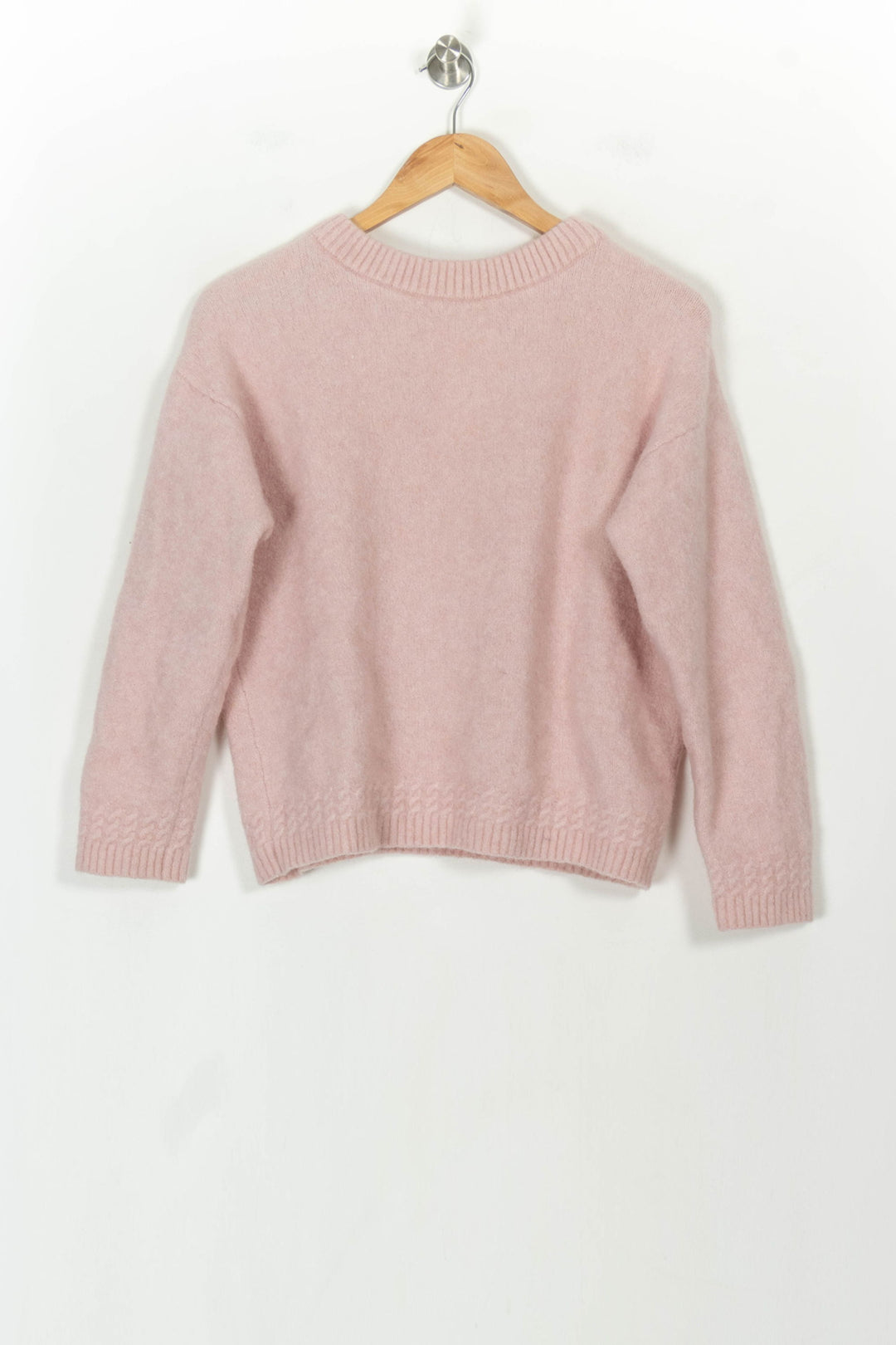 Pull Rose - Taille S/36 de la marque Sézane | PARAD118163 - Vendu par Paradigme - Image 2