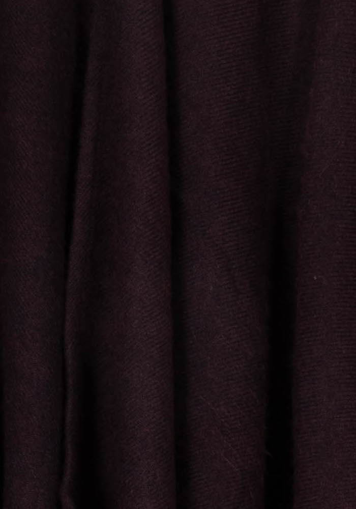 Poncho Violet et Noir - Taille T.U. de la marque Galeries Lafayette | PARAD118165 - Vendu par Paradigme - Image 3