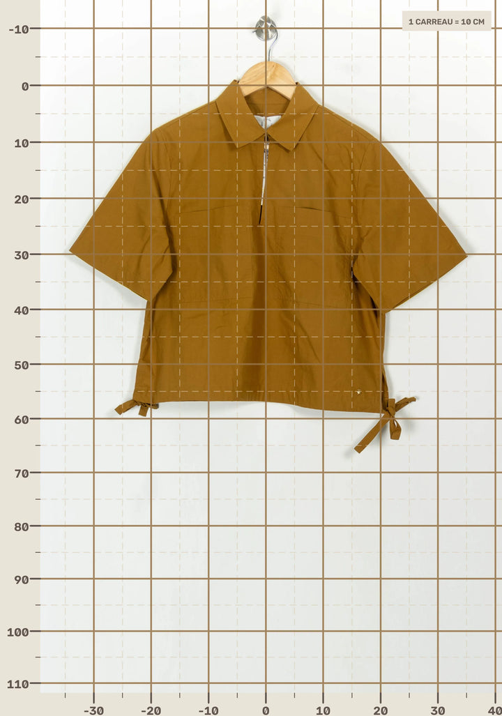 Blouse Orange - Taille XS/34 de la marque Des petits hauts | PARAD118166 - Vendu par Paradigme - Image 4