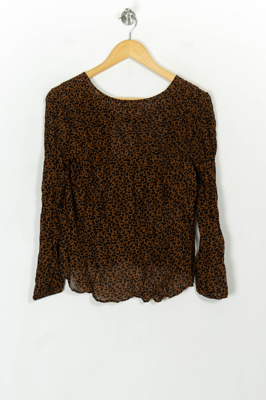 Blouse Marron et Noire - Taille S/36 de la marque Sud express | PARAD118170 - Vendu par Paradigme - Image 5