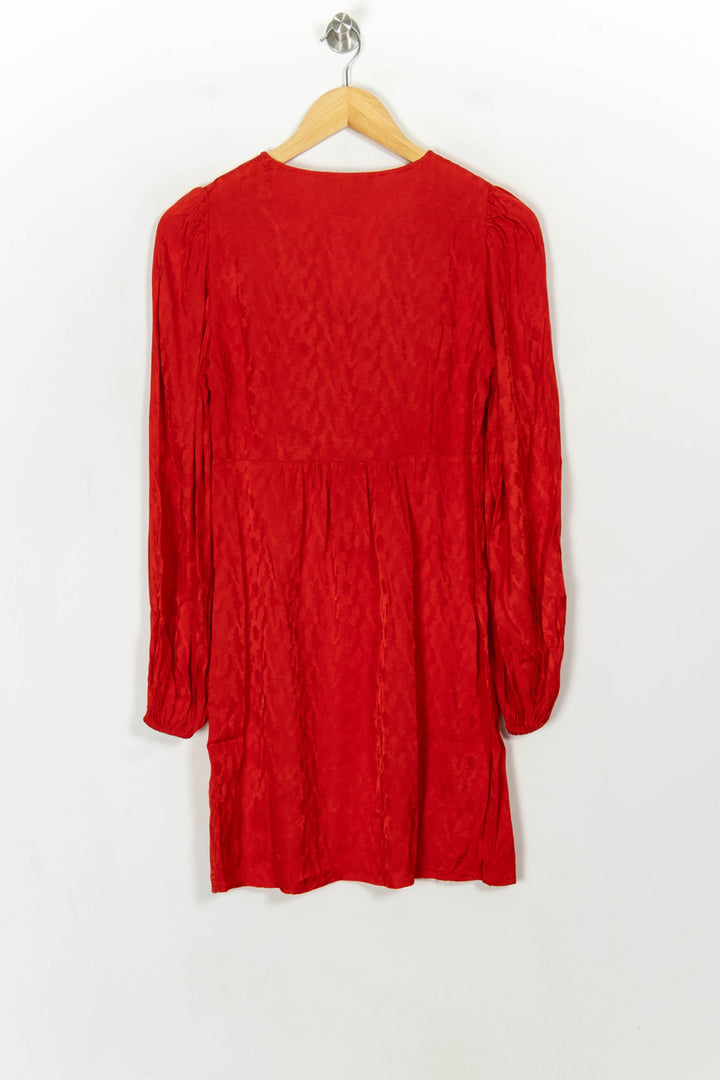 Robe Courte Rouge - Taille S/36 de la marque Maje | PARAD118171 - Vendu par Paradigme - Image 5