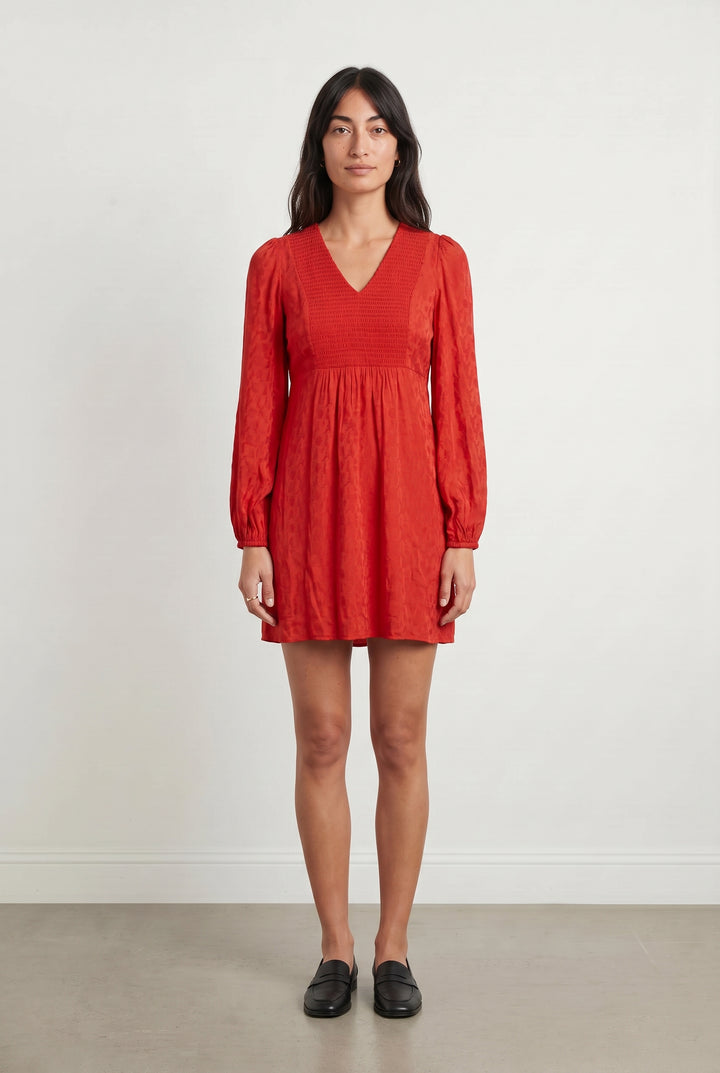 Robe Courte Rouge - Taille S/36 de la marque Maje | PARAD118171 - Vendu par Paradigme - Image 1