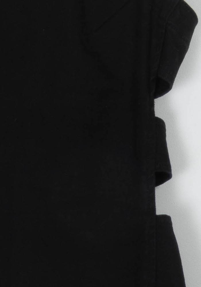 Robe Courte Noire - Taille S/36 de la marque Maje | PARAD118173 - Vendu par Paradigme - Image 3
