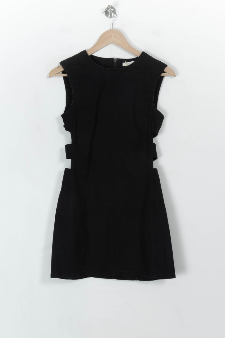 Robe Courte Noire - Taille S/36 de la marque Maje | PARAD118173 - Vendu par Paradigme - Image 2