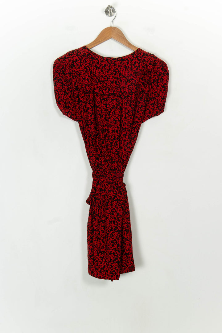 Robe Courte Rouge et Noir - Taille XS/34 de la marque Zadig&amp;Voltaire | PARAD118176 - Vendu par Paradigme - Image 5
