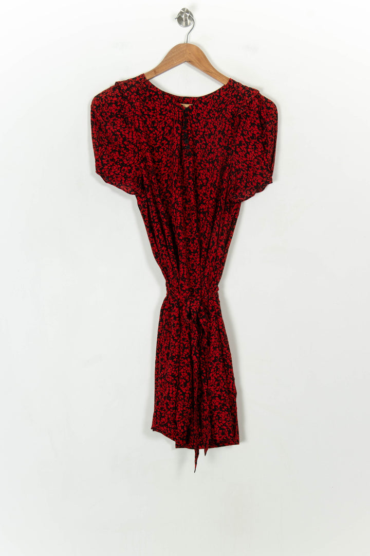 Robe Courte Rouge et Noir - Taille XS/34 de la marque Zadig&amp;Voltaire | PARAD118176 - Vendu par Paradigme - Image 2