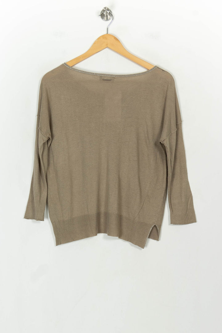 Cardigan Beige - Taille M/38 de la marque One Step | PARAD118179 - Vendu par Paradigme - Image 5