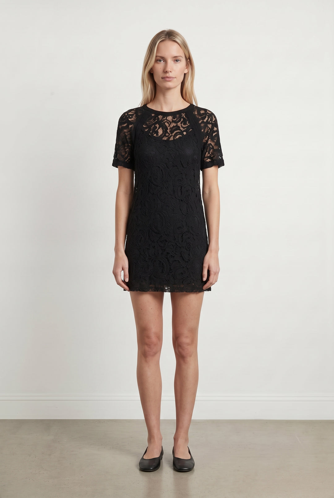 Robe Courte Noire - Taille M/38 de la marque Maje | PARAD118182 - Vendu par Paradigme - Image 1