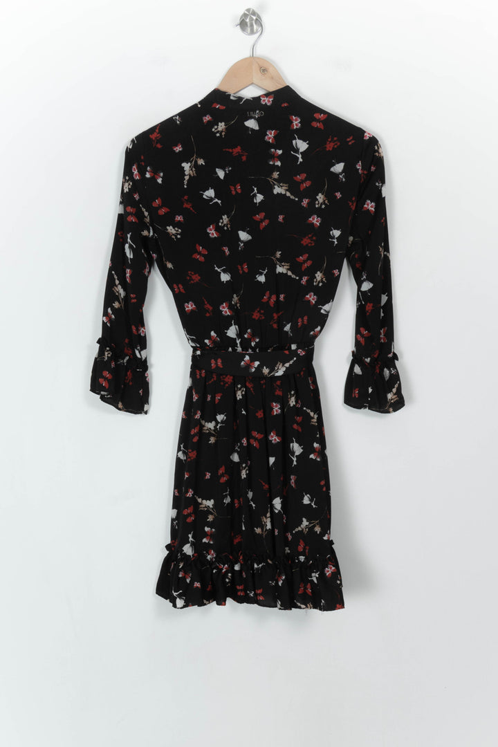 Robe Midi Noire et Rouge - Taille L/40 de la marque Liu Jo | PARAD118183 - Vendu par Paradigme - Image 5