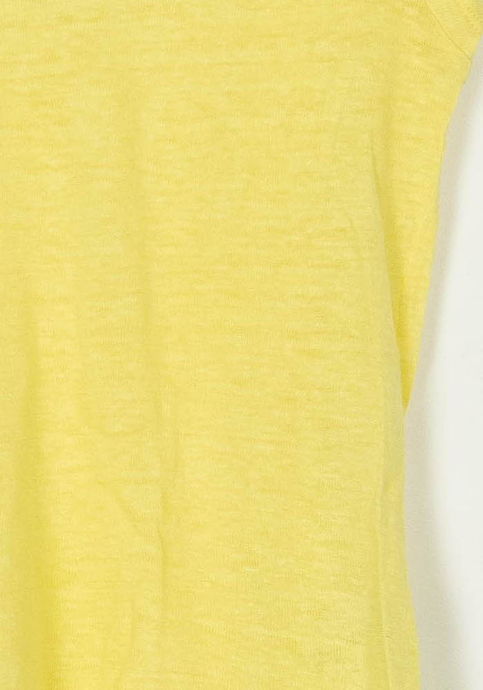 Débardeur Jaune - Taille XS/34 de la marque La Fée Maraboutée | PARAD118184 - Vendu par Paradigme - Image 3