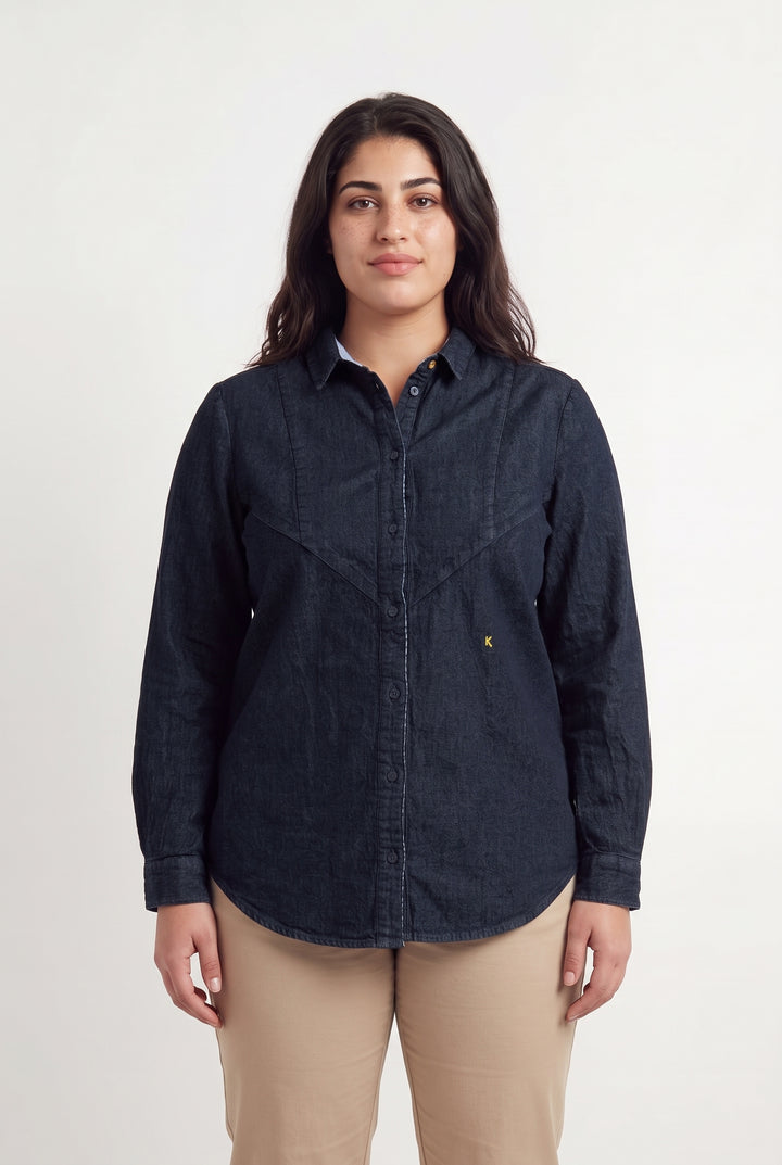 Chemise Bleu - Taille XL/42 de la marque Kookai | PARAD118185 - Vendu par Paradigme - Image 1