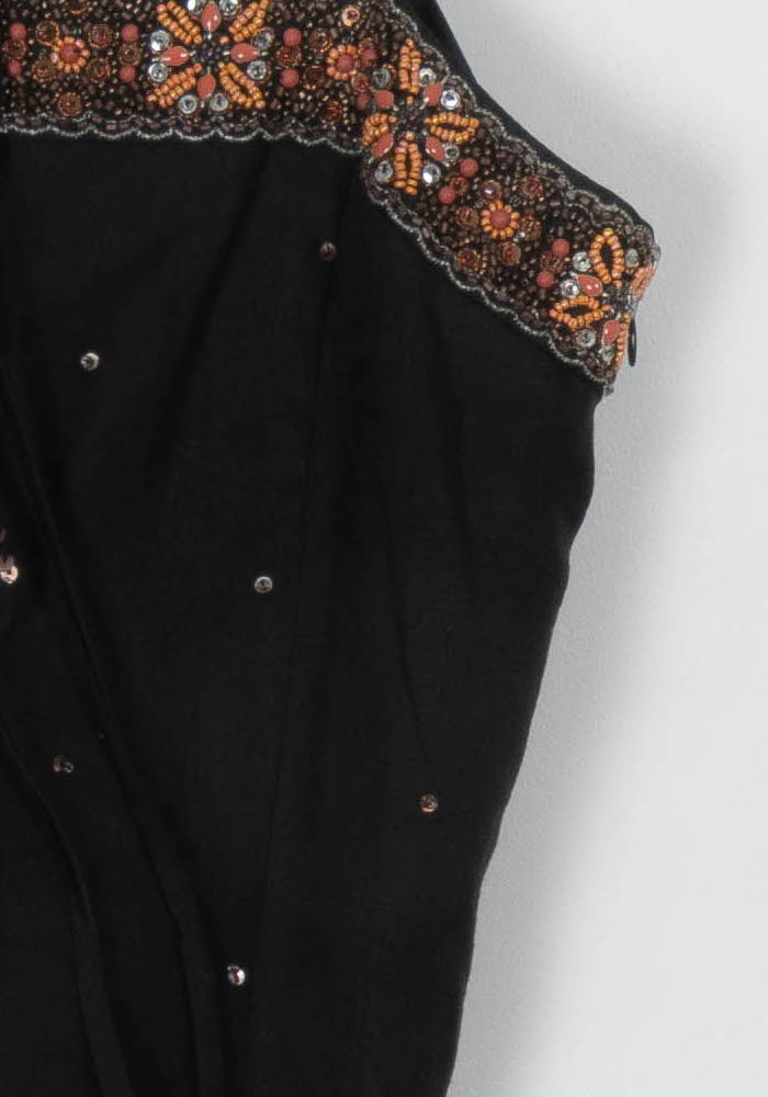Débardeur Noir et Orange - Taille S/36 de la marque Derhy | PARAD118190 - Vendu par Paradigme - Image 3