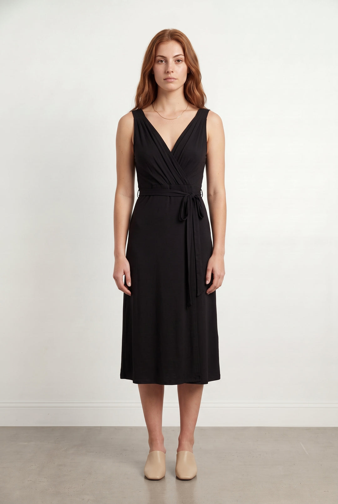 Robe Portefeuille Noire - Taille M/38 de la marque Gerard Darel | PARAD118192 - Vendu par Paradigme - Image 1