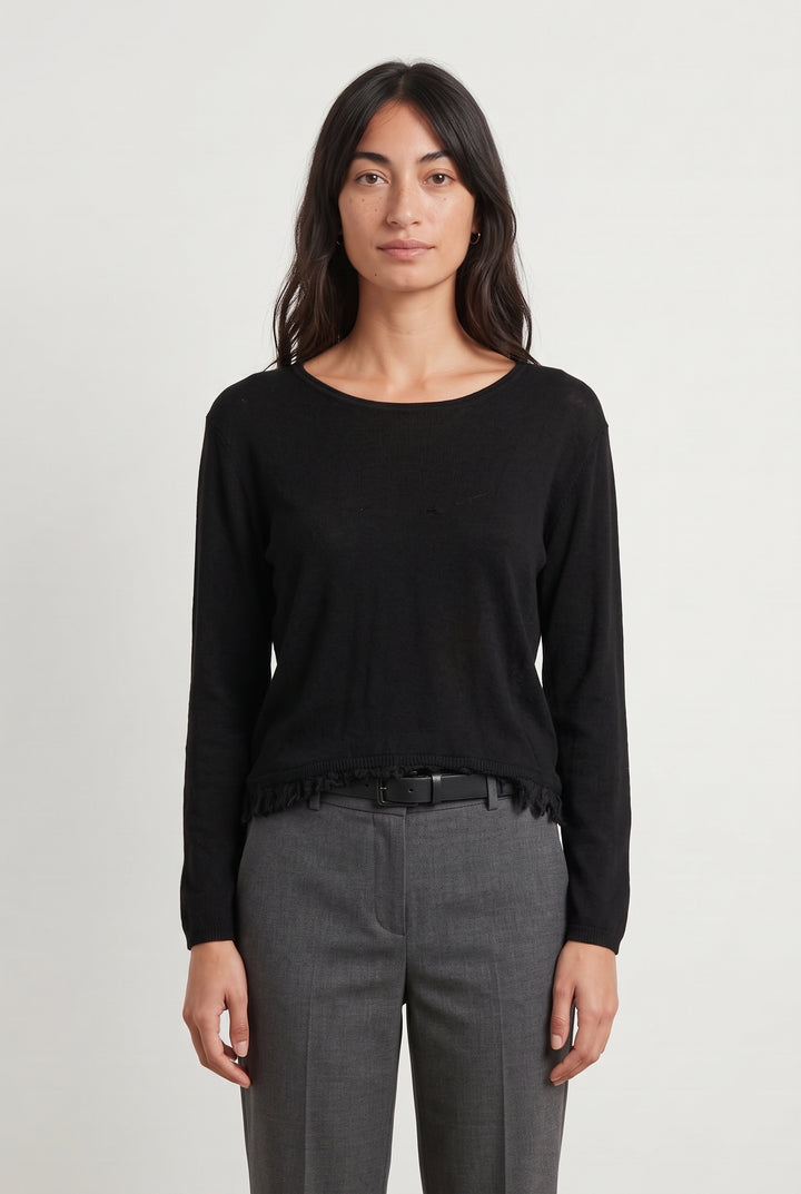Pull Noir - Taille M/38 de la marque IKKS | PARAD118198 - Vendu par Paradigme - Image 1
