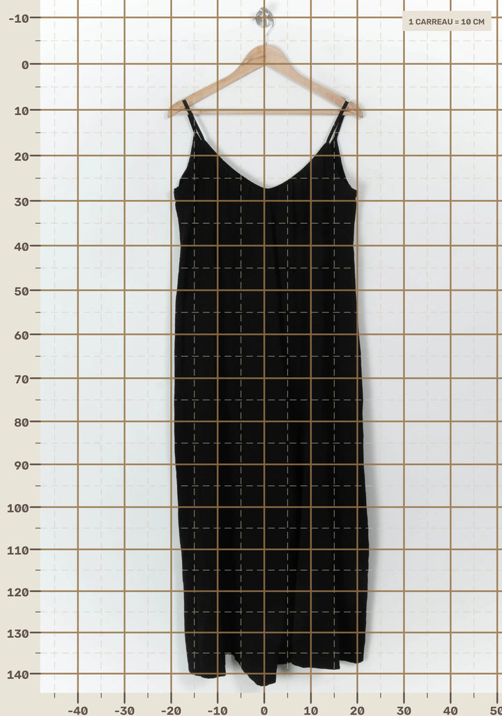 Robe Noire - Taille S/36 de la marque La Fée Maraboutée | PARAD118205 - Vendu par Paradigme - Image 4