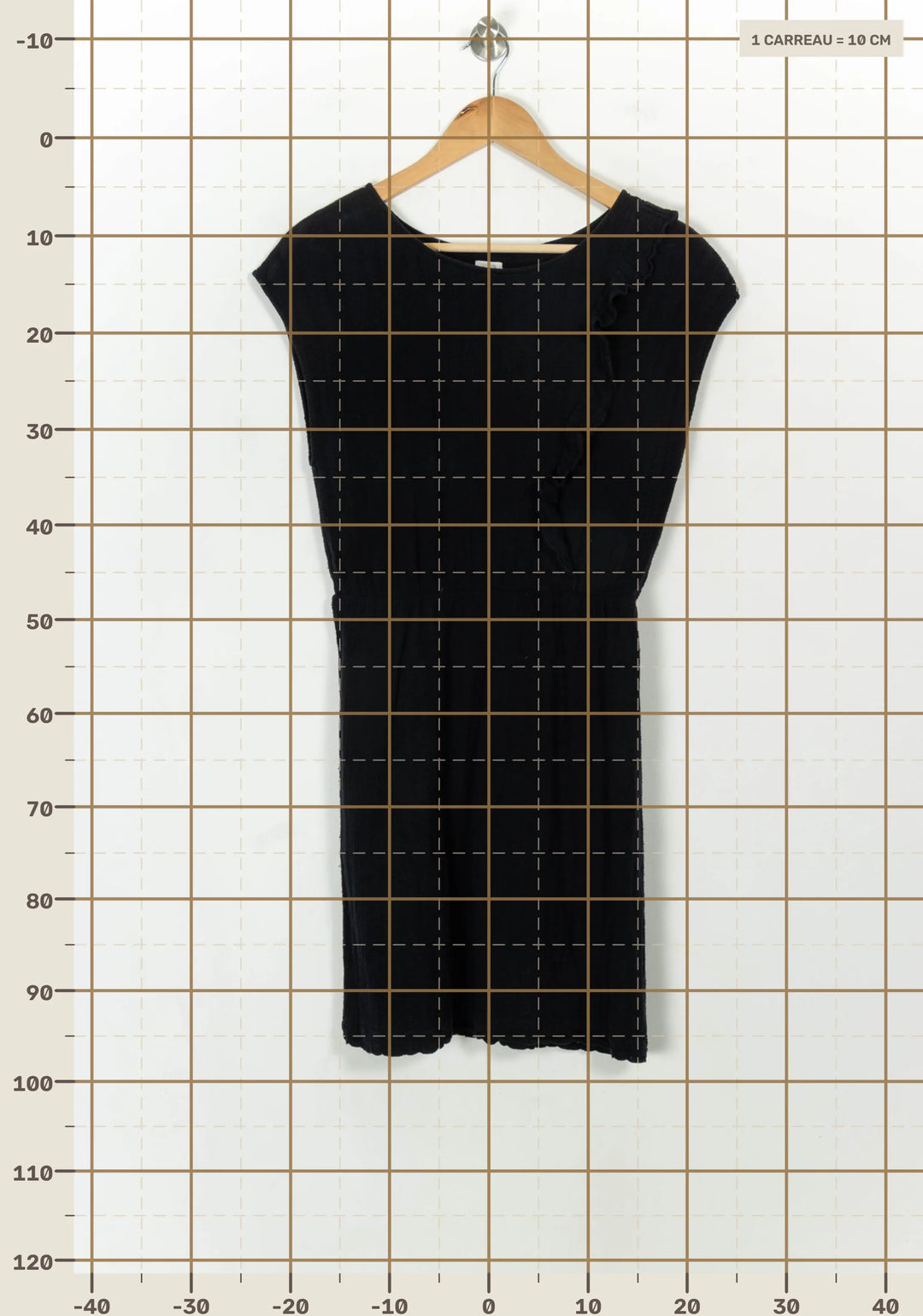 Robe Midi Bleue - Taille S/36 de la marque Des petits hauts | PARAD118210 - Vendu par Paradigme - Image 4