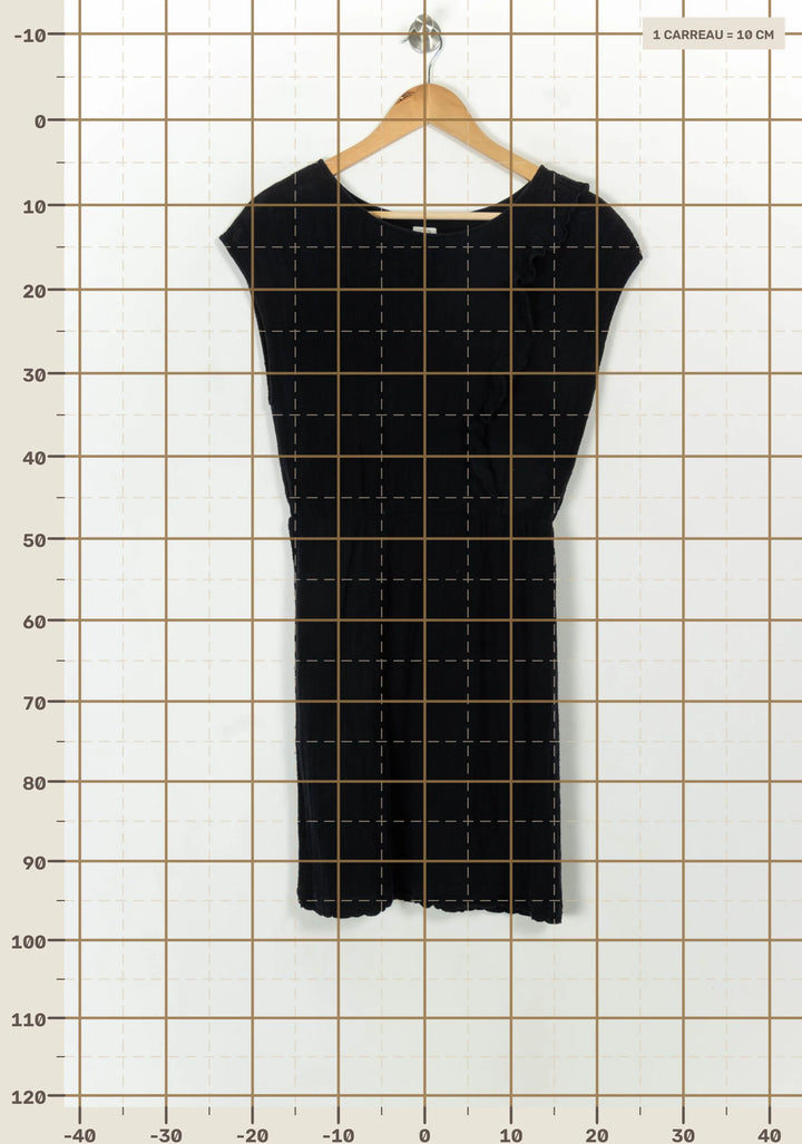 Robe Midi Bleue - Taille S/36 de la marque Des petits hauts | PARAD118210 - Vendu par Paradigme - Image 4