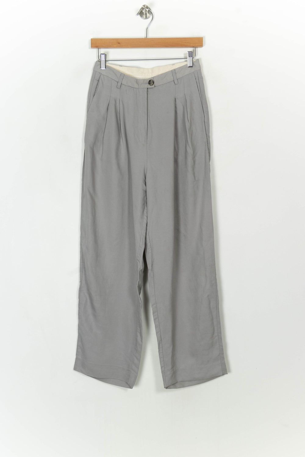 Pantalon Gris - Taille XS/34 de la marque American Vintage | PARAD118216 - Vendu par Paradigme - Image 2