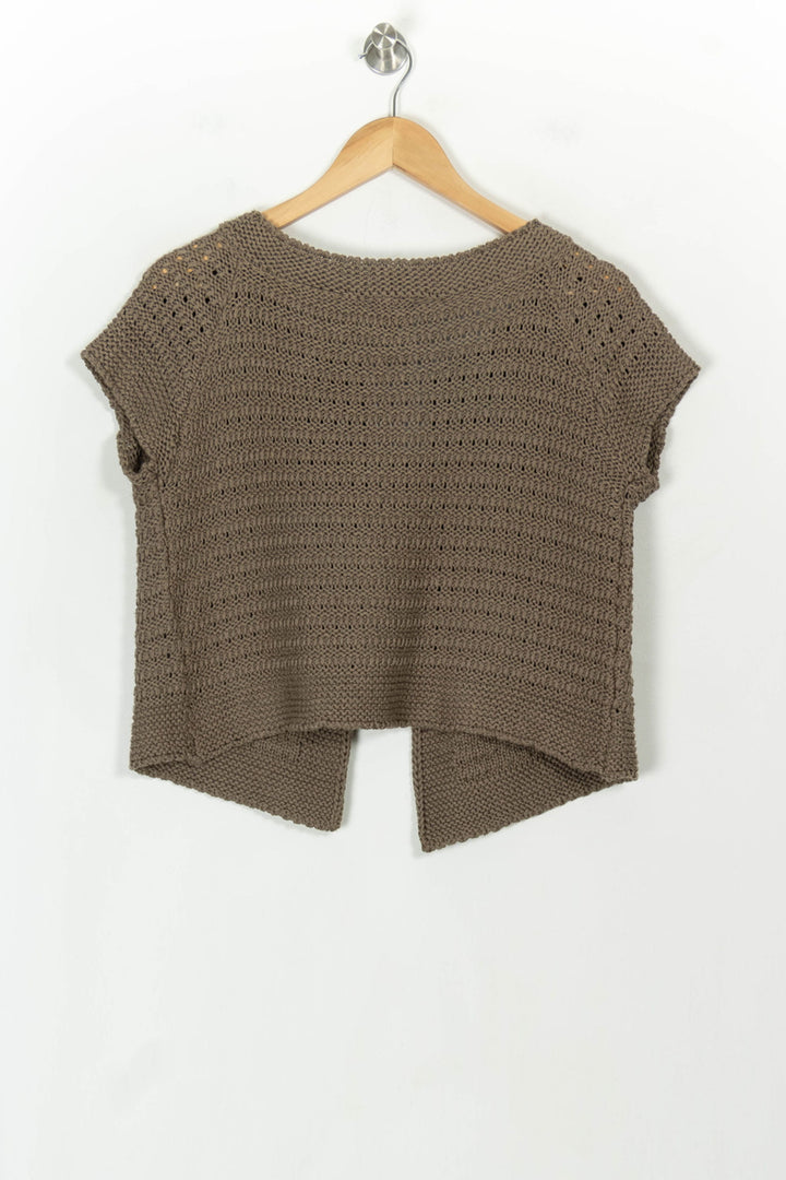 Gilet Beige - Taille XL/42 de la marque La Fée Maraboutée | PARAD118218 - Vendu par Paradigme - Image 5