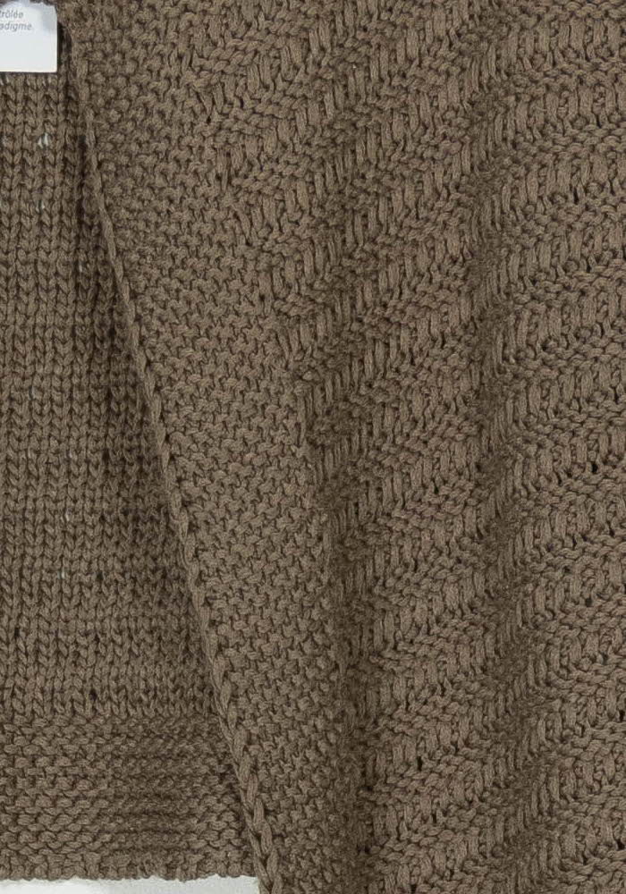 Gilet Beige - Taille XL/42 de la marque La Fée Maraboutée | PARAD118218 - Vendu par Paradigme - Image 3
