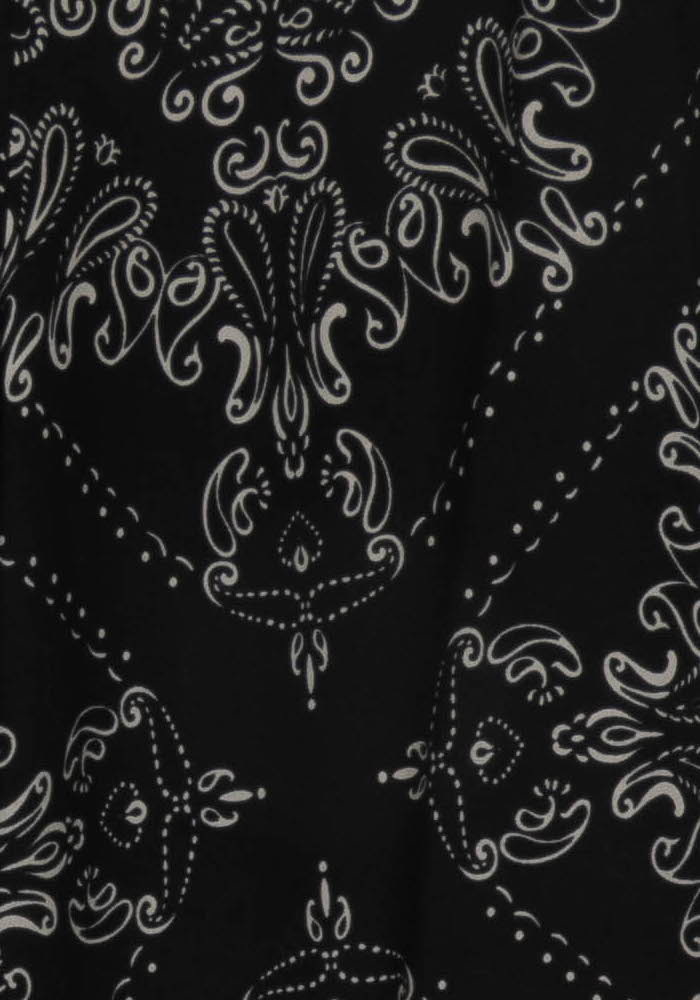 Pantalon Large Noir et Beige - Taille L/40 de la marque La Fée Maraboutée | PARAD118219 - Vendu par Paradigme - Image 3