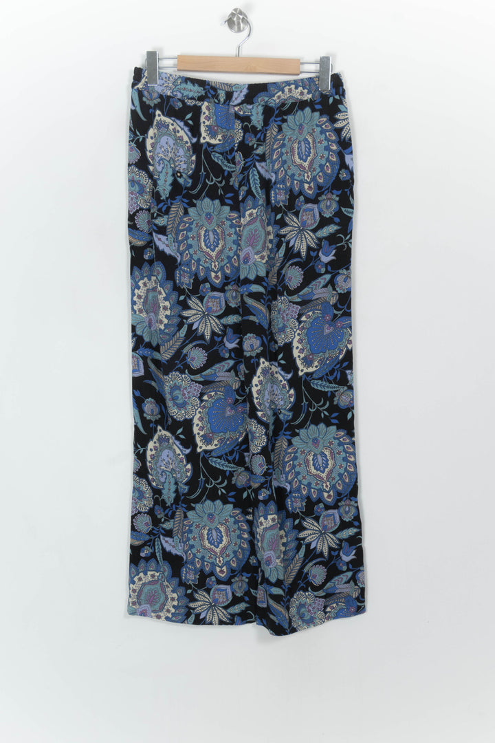 Pantalon Large Bleu et Noir - Taille XL/42 de la marque La Fée Maraboutée | PARAD118221 - Vendu par Paradigme - Image 5