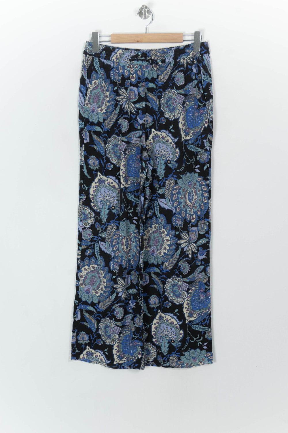 Pantalon Large Bleu et Noir - Taille XL/42 de la marque La Fée Maraboutée | PARAD118221 - Vendu par Paradigme - Image 2
