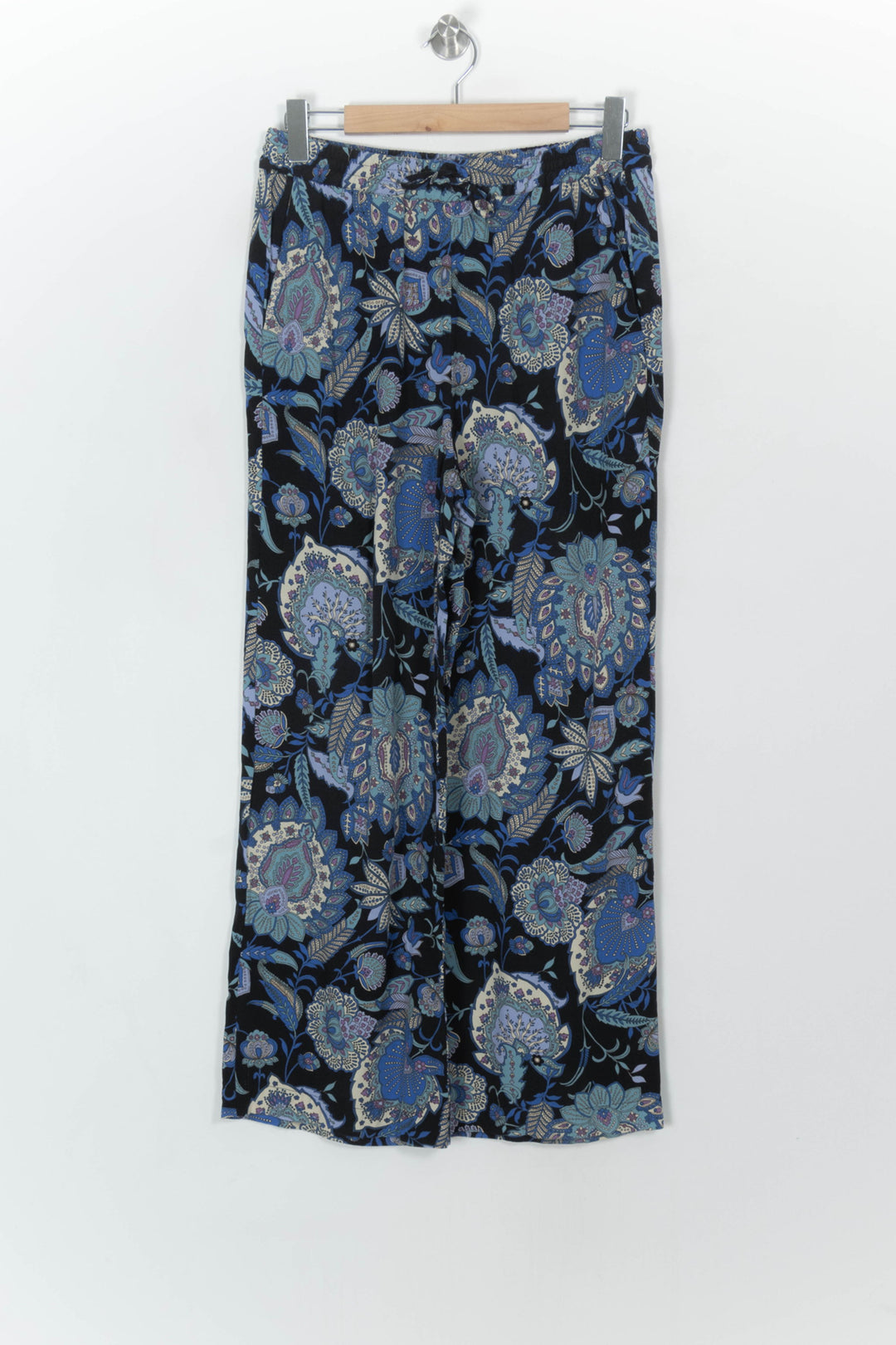 Pantalon Large Bleu et Noir - Taille XL/42 de la marque La Fée Maraboutée | PARAD118221 - Vendu par Paradigme - Image 2