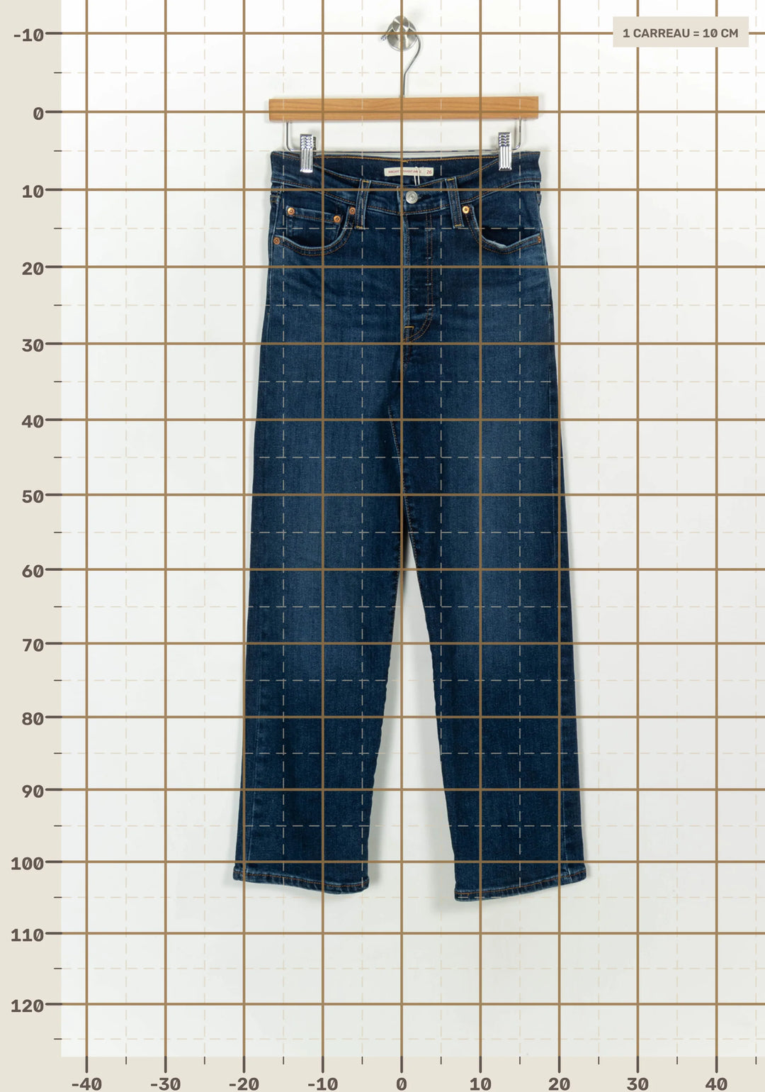 Jean Bootcut Bleu - Taille S/36 de la marque Levi&