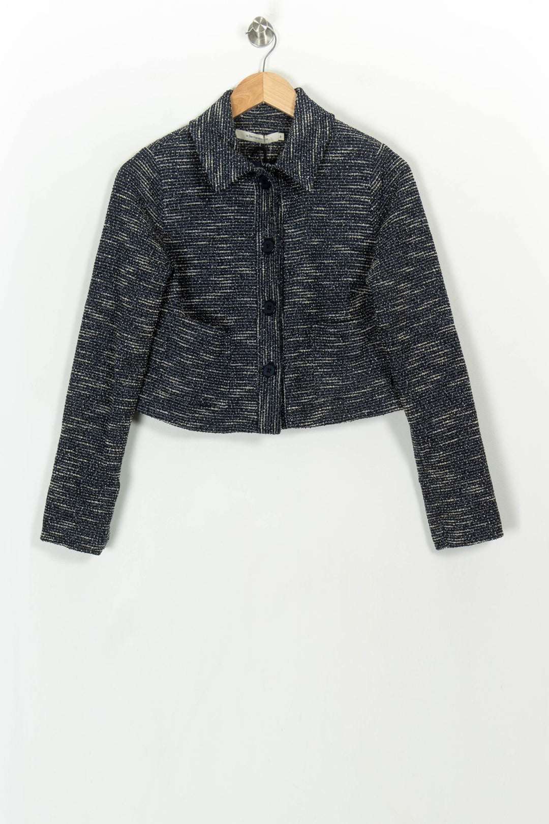 Veste Bleue - Taille S/36 de la marque La Fée Maraboutée | PARAD118229 - Vendu par Paradigme - Image 2