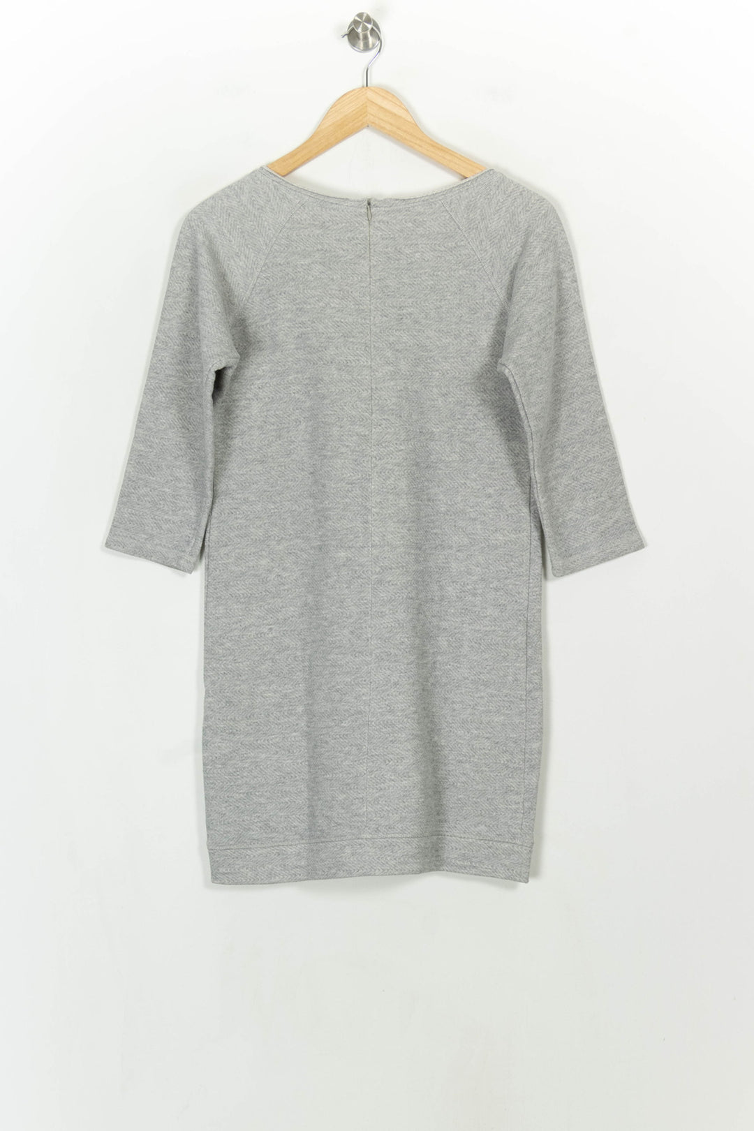 Robe Droite Grise - Taille S/36 de la marque IKKS | PARAD118230 - Vendu par Paradigme - Image 5