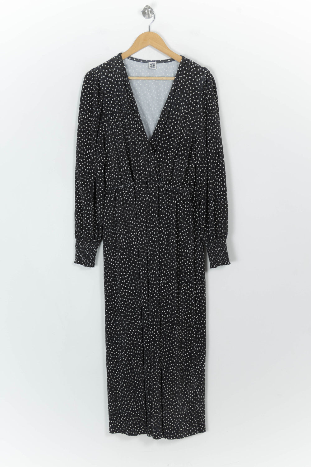 Robe Longue Noire et Blanche - Taille XL/42 de la marque La Redoute Collections | PARAD118232 - Vendu par Paradigme - Image 2