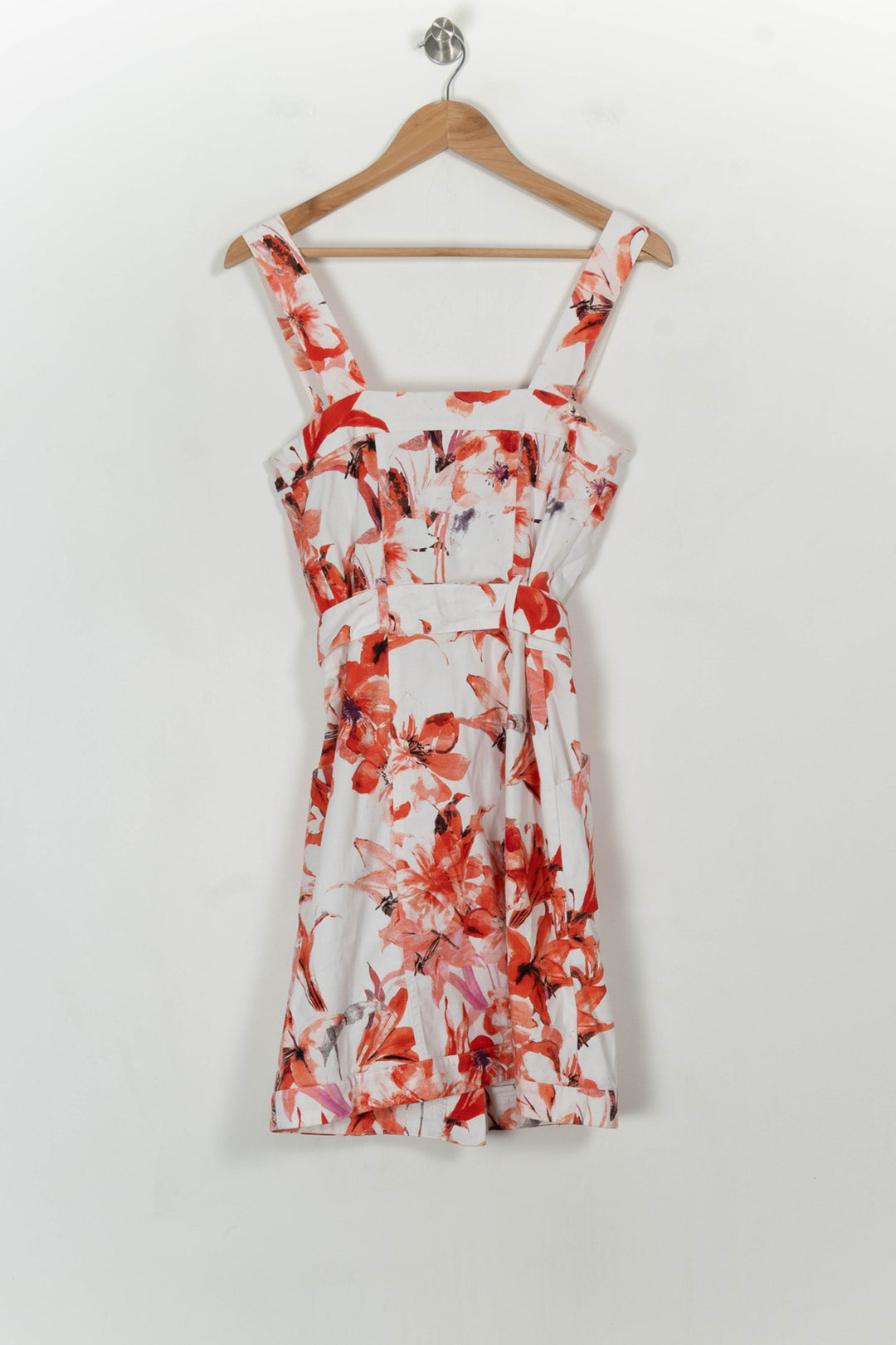 Robe Patineuse Blanche et Rouge - Taille M/38 de la marque ZAPA | PARAD118238 - Vendu par Paradigme - Image 5