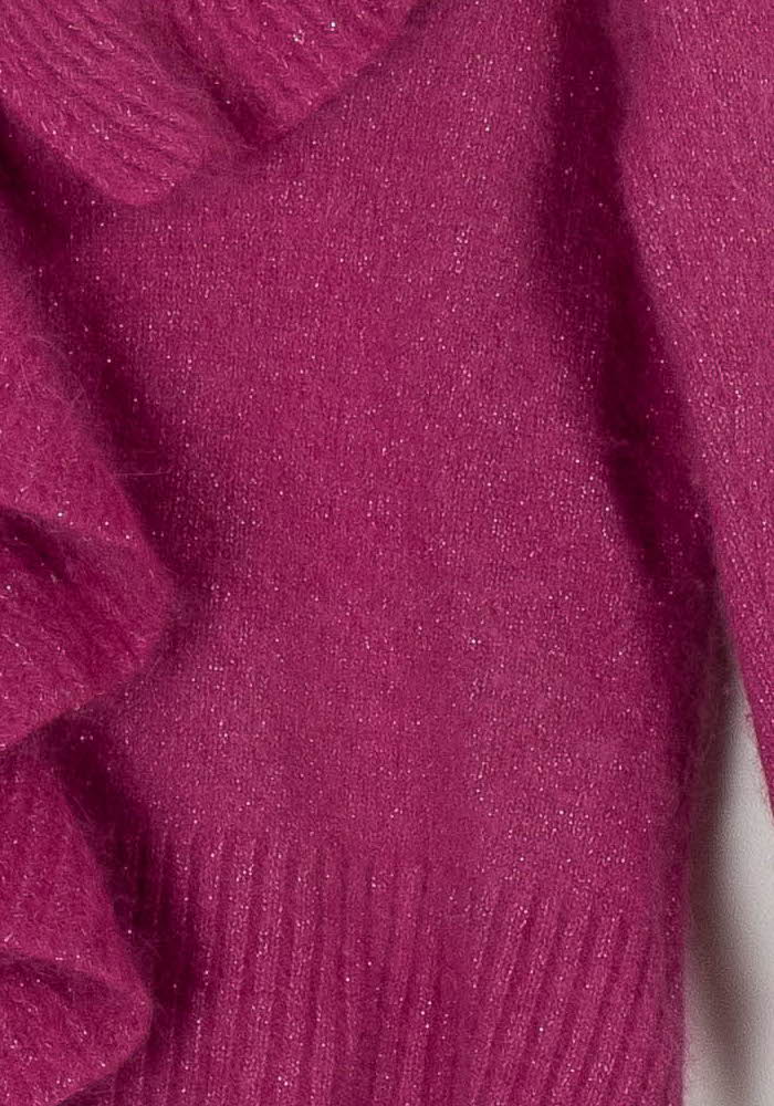 Cardigan Rose - Taille XL/42 de la marque Maison 123 | PARAD118240 - Vendu par Paradigme - Image 3