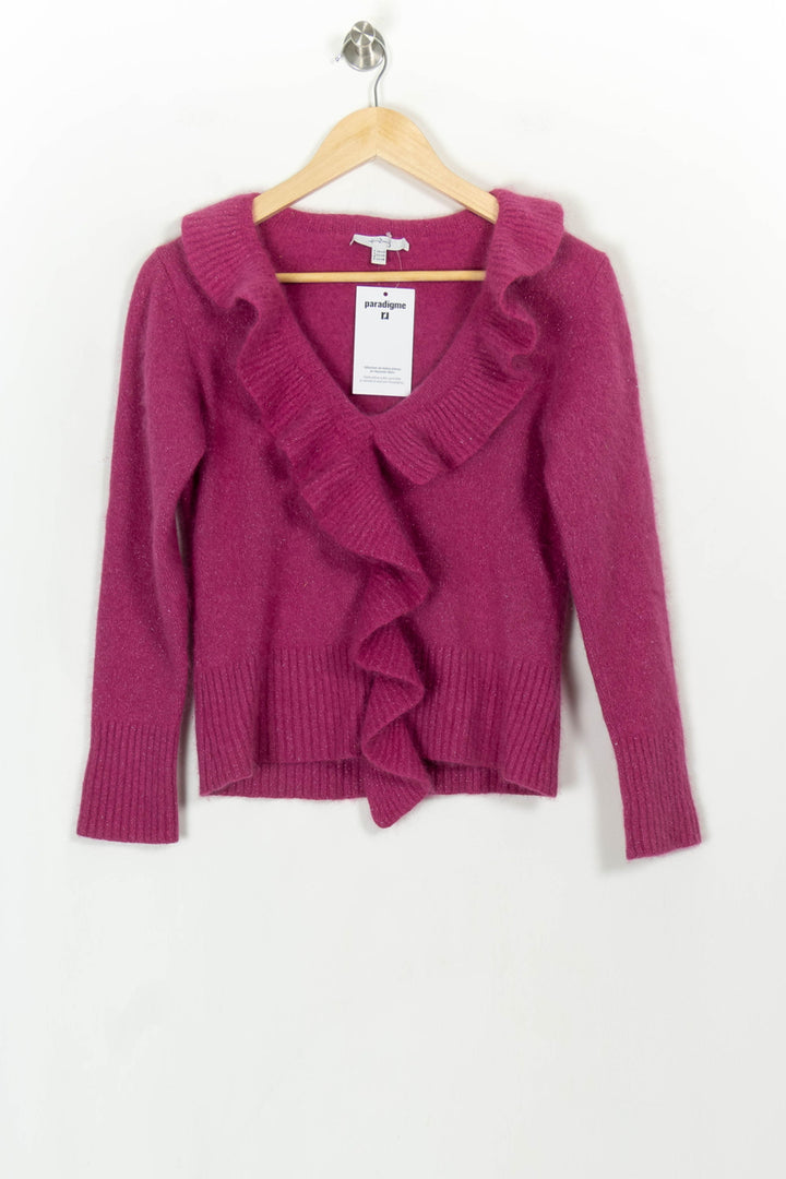 Cardigan Rose - Taille XL/42 de la marque Maison 123 | PARAD118240 - Vendu par Paradigme - Image 2