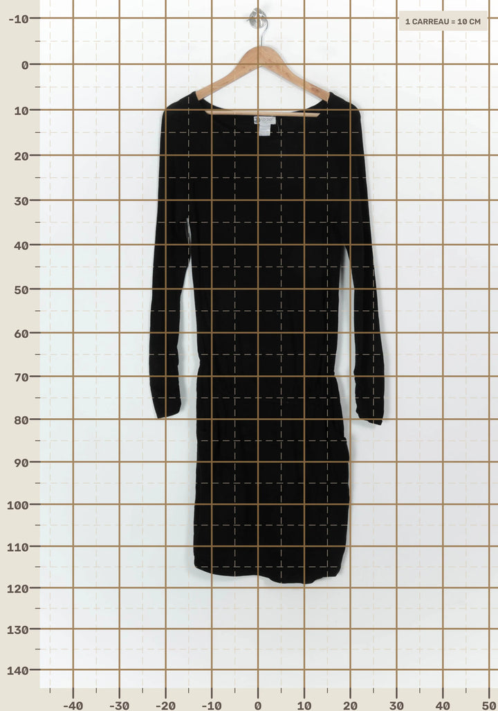 Robe Noire - Taille M/38 de la marque La Redoute Collections | PARAD118241 - Vendu par Paradigme - Image 4