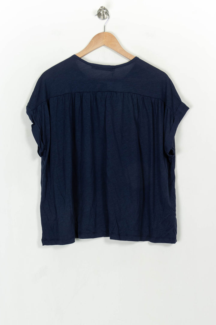 Blouse Bleue - Taille XS/34 de la marque La Fée Maraboutée | PARAD118243 - Vendu par Paradigme - Image 5