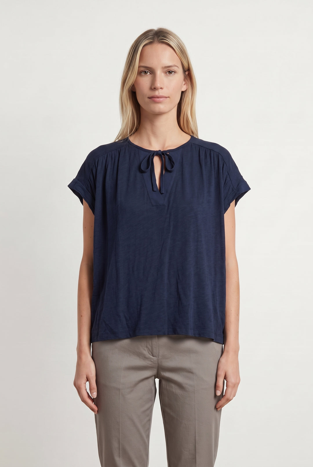Blouse Bleue - Taille XS/34 de la marque La Fée Maraboutée | PARAD118243 - Vendu par Paradigme - Image 1