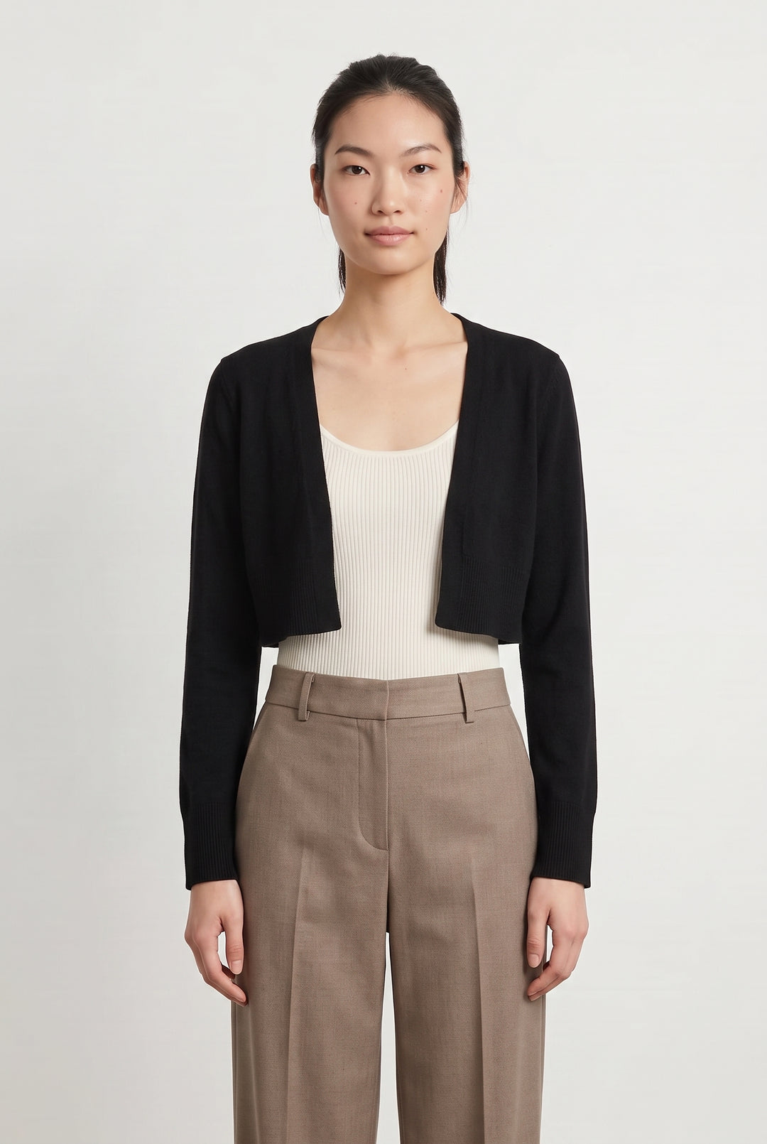 Boléro Noir - Taille XS/34 de la marque La Fée Maraboutée | PARAD118244 - Vendu par Paradigme - Image 1