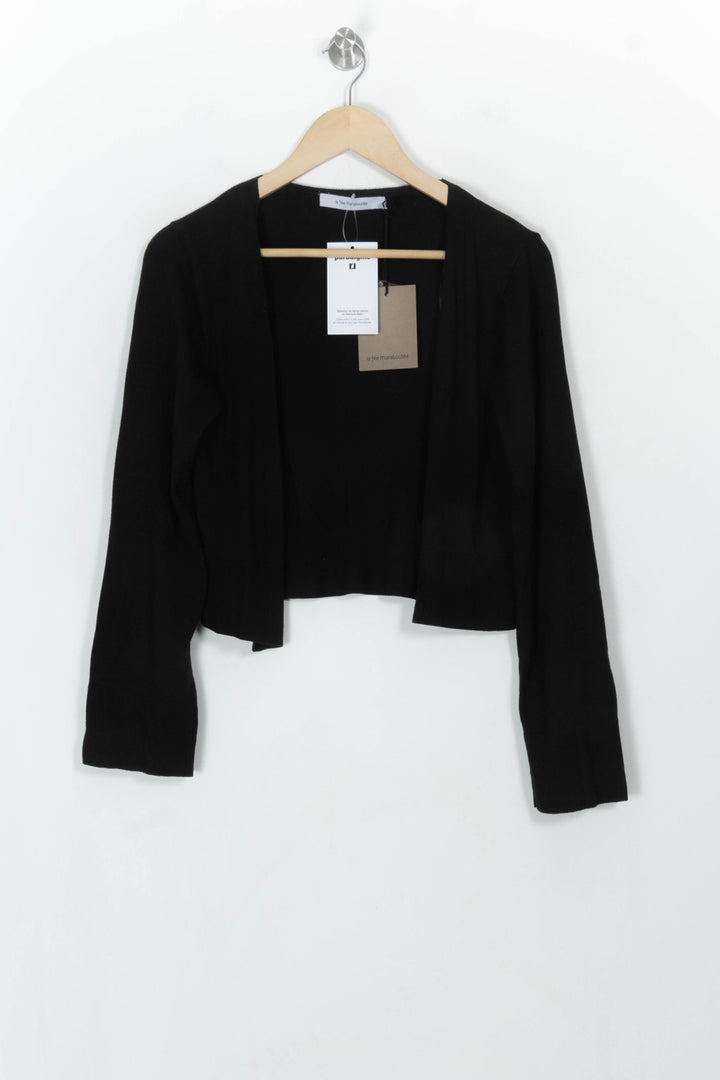 Boléro Noir - Taille XS/34 de la marque La Fée Maraboutée | PARAD118244 - Vendu par Paradigme - Image 2