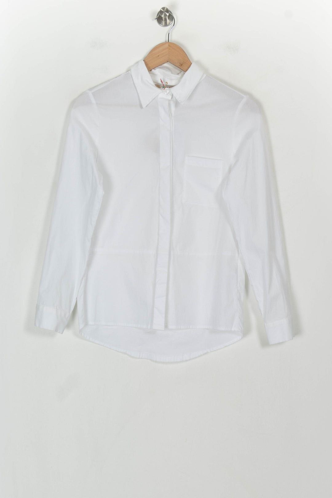 Chemisier Blanc - Taille XS/34 de la marque La Fée Maraboutée | PARAD118248 - Vendu par Paradigme - Image 2