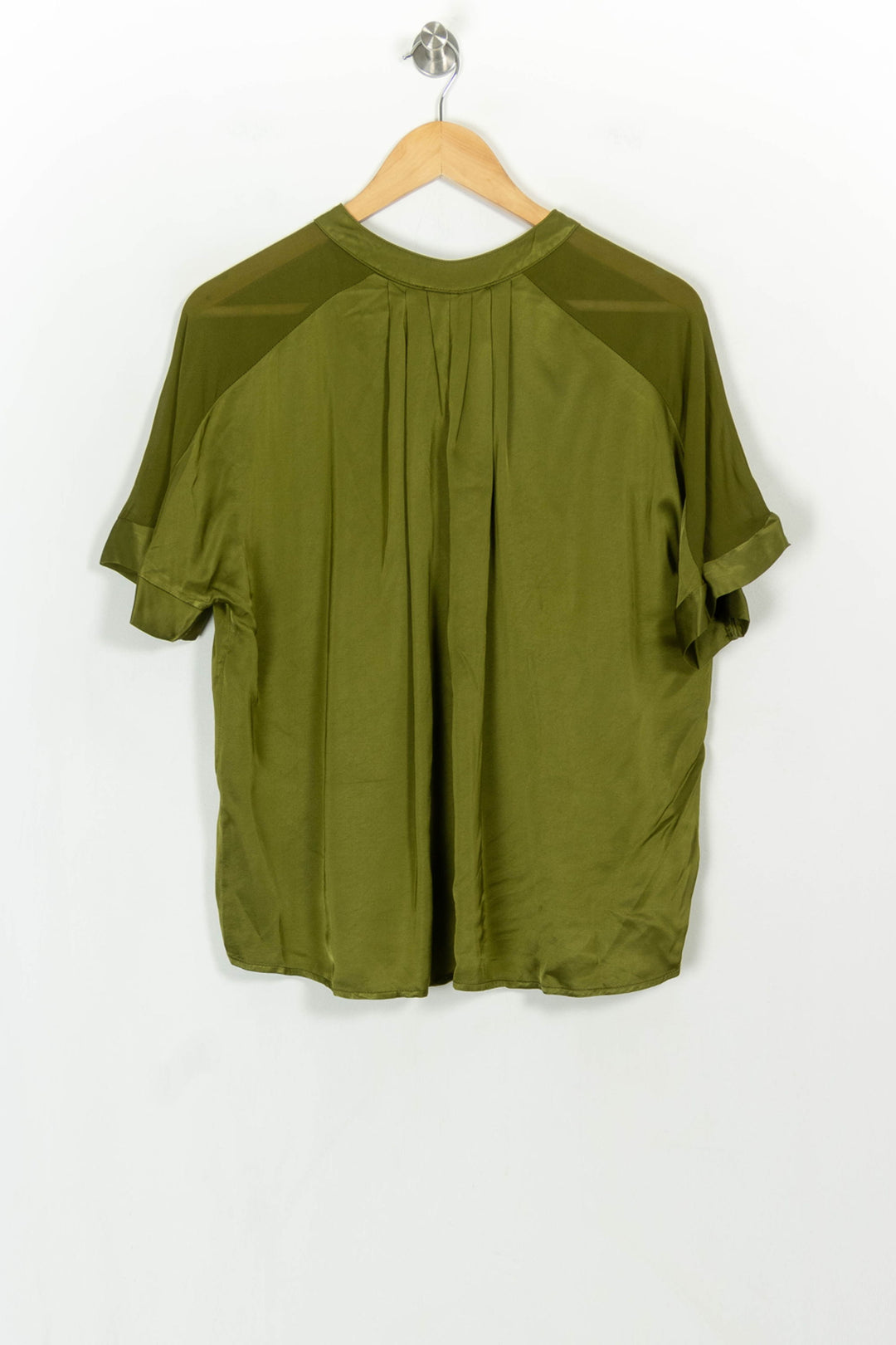 Blouse Verte - Taille S/36 de la marque La Fée Maraboutée | PARAD118250 - Vendu par Paradigme - Image 5