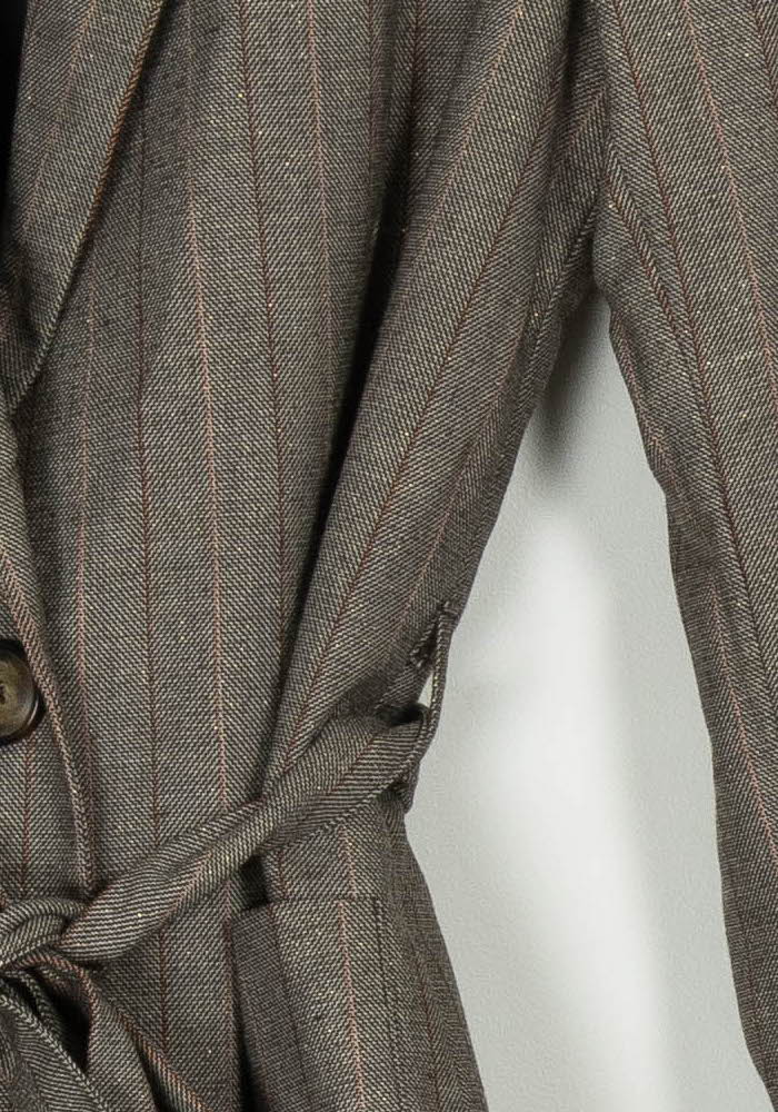 Blazer Gris - Taille XS/34 de la marque La Fée Maraboutée | PARAD118255 - Vendu par Paradigme - Image 3