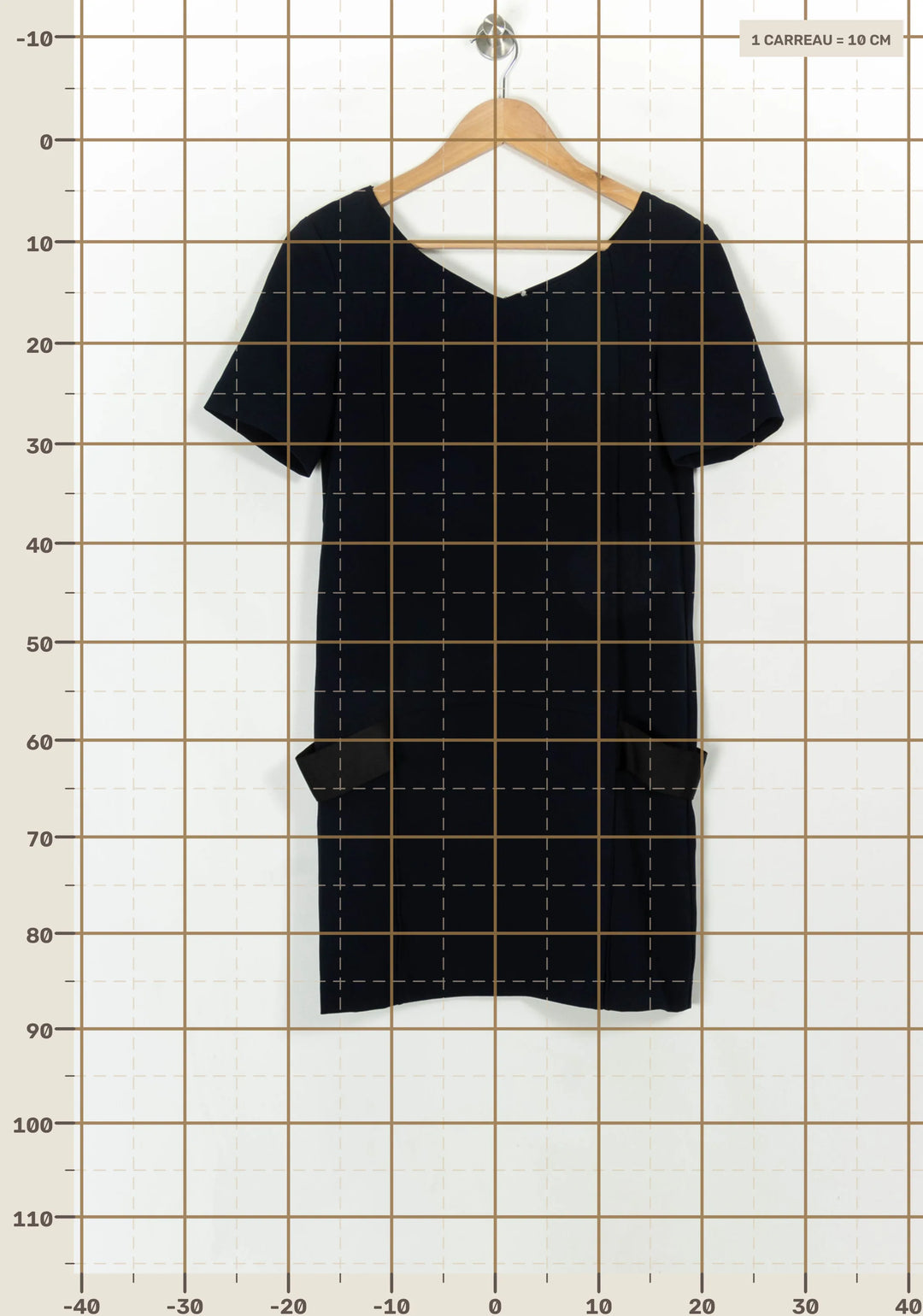 Robe Courte Bleue - Taille S/36 de la marque The Kooples | PARAD118256 - Vendu par Paradigme - Image 4