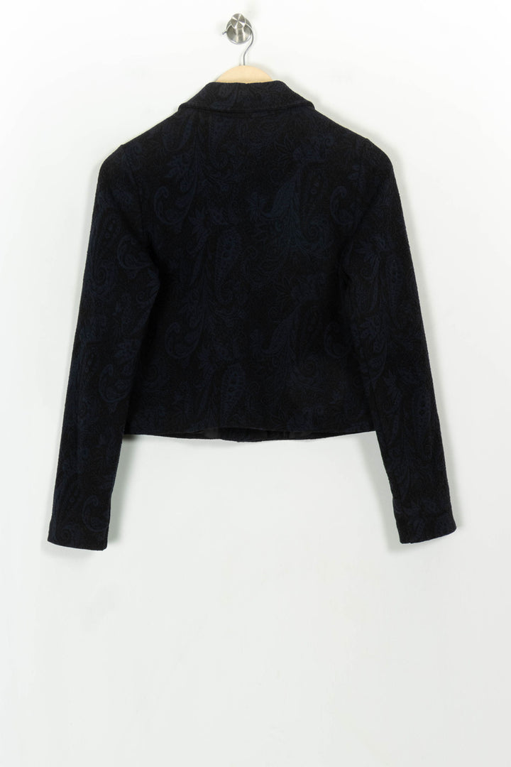 Veste Noire - Taille XS/34 de la marque La Fée Maraboutée | PARAD118259 - Vendu par Paradigme - Image 5