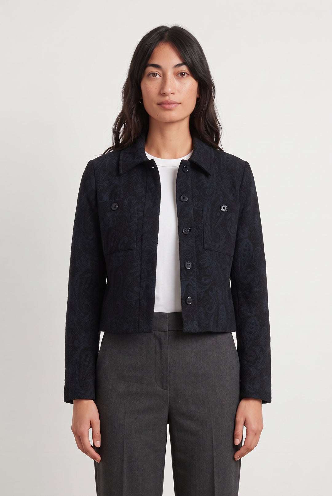 Veste Noire - Taille XS/34 de la marque La Fée Maraboutée | PARAD118259 - Vendu par Paradigme - Image 1