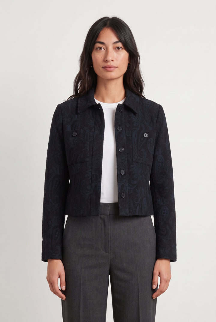 Veste Noire - Taille XS/34 de la marque La Fée Maraboutée | PARAD118259 - Vendu par Paradigme - Image 1